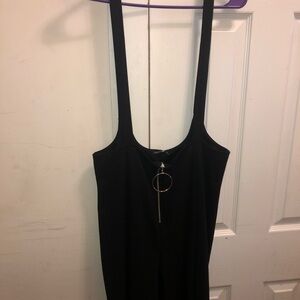 Black Sleeveless Jumpsuit